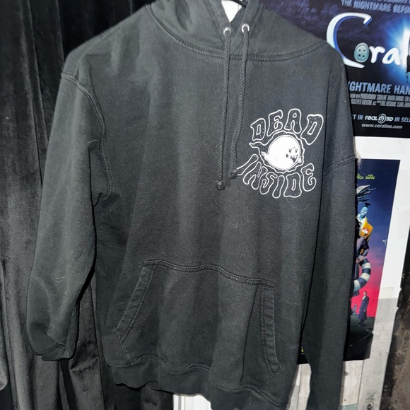 A**holes Live Forever Dead Inside Hoodie Size Large - Picture 3 of 5